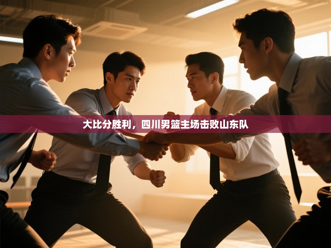 大比分胜利，四川男篮主场击败山东队  第2张